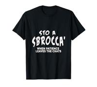 STO A Sbrocca’ - Funny Italian Slang Typography Design T-Shirt