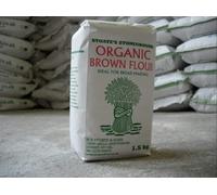 Stoates Stoneground Organic Brown (81%) Bread Making Flour (1.5kg)