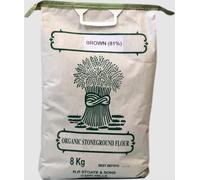 Stoates Stoneground Organic Brown (81%) Bread Making Flour (8kg)