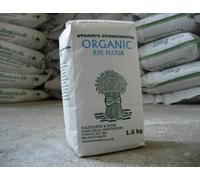 Stoates Stoneground Organic Light Rye Bread Making Flour (1.5kg)