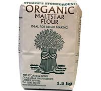 Stoates Stoneground Organic Maltstar/Granary Bread Making Flour (1.5kg)
