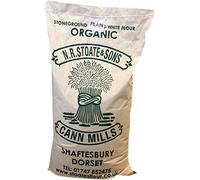 Stoates Stoneground Organic Plain All Purpose Biscuit/Cake Making Flour (25kg)