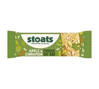 Stoats Apple and Cinnamon Porridge Oat Bars 50 g (Pack of 18)