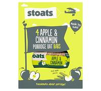 Stoats Apple and Cinnamon Porridge Oat Bars, Pack of 10