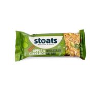 Stoats Apple & Cinnamon Porridge Oat Bars - Baked with Scottish Oats, Individually Wrapped, Great for Breakfast or a Quick Snack - Pack of 24 x 42g