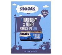Stoats Blueberry & Honey Porridge Oat Bars, 200 g, Pack of 10