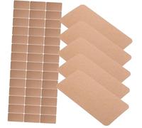 STOBAZA 1 Box Blank DIY Hand-Painted Kraft Cards Rounded Corner Double-Sided Smooth Paper for Business Messages Notes Vocabulary and Creative Crafts