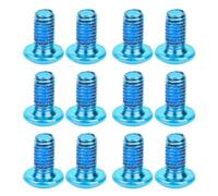STOBAZA 1 Box Colored Titanium Steel Bike Brake Pad Screw M5x10mm T25 Disc
