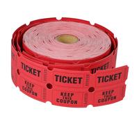 STOBAZA 1 Roll Raffle Tickets Lottery Ticket Roll for Events Easy Cut Design for Raffles Drawings and Fundraising Activities