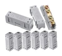 STOBAZA 10 Pcs Quick Splice Wire Connector Kit with Protective Covers Heat Resistant Electrical Terminal Blocks for Efficient and Fast Wiring Compatible with Various Wire Gauges and