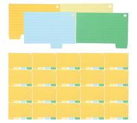 STOBAZA 100 Sheets Small Memo Pads Portable Lined Paper for Office Tasks and Student Note Taking
