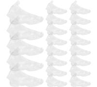 STOBAZA 1000pcs Disposable Plastic Foot Covers for Feet Single-use Long Tube from External Irritants and Shoe Trials