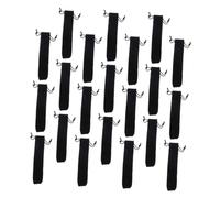STOBAZA 100pcs Black Velvet Drawstring Pen Pouches Portable Pen Holders Compact Lightweight for Korean School Supplies and Personal Use