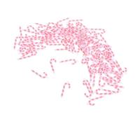 STOBAZA 100pcs Miniature Red Candy Canes Christmas Pendant Charms for DIY Crafts Reusable Xmas Tree Ornaments Classic Candy Cane Shape for Holiday Decorations and Jewelry Making