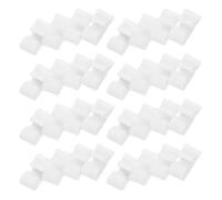 STOBAZA 100pcs Pet Cage Buckle Wire Door Lock Connector Clips for Dog Cat Rabbit Hamster Crate Playpen Safety Fasteners