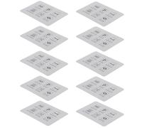 STOBAZA 100pcs Polarized Lens Test Card for Sunglasses and Eyewear with Quick Polarization Detection and Educational Interactive Features, for Testing New or Available Sunglasses at Retail