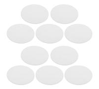 STOBAZA 10pcs Acrylic Lampshade Diffuser Discs, 3.5" Round LED Downlight Diffuser Covers with High Transparency and Consistent Bright Output, Modern Style for DIY Lighting and Offices