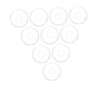 STOBAZA 10pcs Bike Flywheel Covers Rear Chainwheel Protector Thick Plastic Spoke Guard for Mountain Road Folding Bikes Crankset Shield Replacement