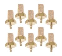 STOBAZA 10pcs Copper Filter Adapter Copper Air Muffler Fitting with Quick Installation Smoke Filtration for Fog Machine Stage Performances Live Shows