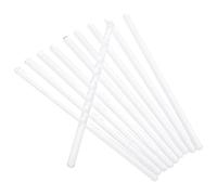 STOBAZA 10pcs Glass Stirring Rod Experimental Stir Stick, Solid Glass, 150x6mm, Reusable, Easy to Clean, for Mixing Beverages, Teaching Science at Home