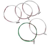 STOBAZA 10pcs Guzheng B String Replacements Metal Strings for Chinese Guzheng Practical Instrument Accessories with Crisp Sound and Rich Overtones