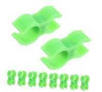STOBAZA 10Pcs Plastic Fire Extinguisher Wall Bracket Holder for Maintenance Fixing Easy Installation Secure Clip for Fire Safety Pipes Multipurpose Reliable Support