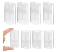 STOBAZA 10pcs Plastic Multipurpose Refillable Cream Sub Bottles for Lotion and Ointment Storage, Reliable Structure Design with Simple Cream Storage Jars, for Travel and Daily Use