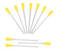 STOBAZA 10pcs Professional Triangle Iron Mallets with Hammer Heads Use Percussion Instrument Accessories for Beginners and Music Performance