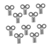 STOBAZA 10pcs Radiator Bleed Valve Keys Metal Air Bleeder Tool for Rv Heater and Small Home Heating Systems Zinc Alloy Maintenance Repair Accessories for Office and Mobile Use