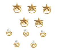 STOBAZA 10pcs Spiral Hair Clips for Wedding and Daily Wearing, Alloy Material Lightweight Hair Accessories Convenient to Wear for Women