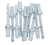 STOBAZA 10pcs Truck Wheel Hub Cooling Nozzles Metal Brake Tire Water Spray Tips for Long Distance Transport Efficient Overheat Prevention Easy Installation Commercial Truck Tire