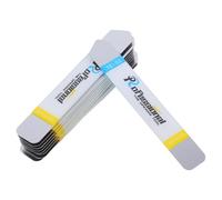 STOBAZA 10pcs Ultra-thin Stainless Steel Pry Tool Set Precision Metal Spudgers for Mobile Phone Tablet Screen Battery Repair Electronics Opening Tools