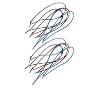 STOBAZA 12Pcs Journal Elastic Wrap Bands for Travel Notebooks Fixing Spring Straps for Journals and Diaries Standard Stretchy Closure Bands for Organizing and Securing