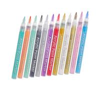 STOBAZA 12pcs Manicure Nail Art Pens Smooth Drawing Tools for Professionals Acrylic Graffiti Markers for Fine Lines Flowers and Creative Nail Designs at Home Salon
