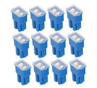 STOBAZA 12pcs Mini Car Fuse Kit Box-shaped Auto Blade Fuses for Truck Rv Motorcycle Vibration Heat Resistant Electrical Protection Easy Installation and Maintenance