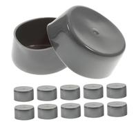 STOBAZA 12pcs Rubber Bearing Caps for Trailers Wheel Hub Covers Dust Grease Protection Flexible for Trailer Bearings Maintenance