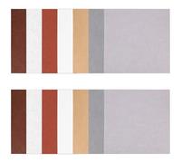 STOBAZA 14 Sheets DIY Craft Felt Sheets Pack Non-Woven Fabric for Sewing Patchwork Quilting Art Projects Flexible Material