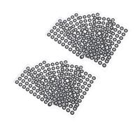 STOBAZA 15 Sheets Reflective Targets Marker 3d Scanning Reference Points High Precision Scanning Tear Resistant Pet Reflective Film for Optical Measurement and Animation Production Black