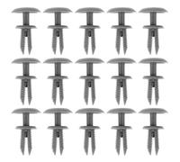 STOBAZA 150Pcs Universal Car Headliner Clips Gray Plastic Fasteners for Roof Panel Mounting, Automotive Interior Trim Retainer Pins Suitable for Vehicle Lining Repair and Body Panel Fixing