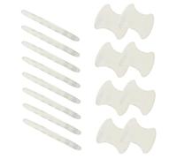 STOBAZA 16pcs Car Door Handle Scratch Protector with Door Bowl Stickers Anti-collision Automotive Entry Guard Strips for Paint Protection Easy Installation and Removal