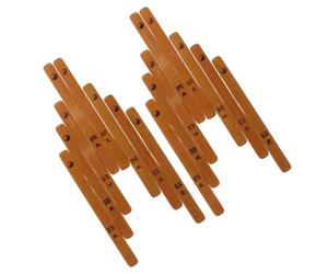 STOBAZA 16pcs Chinese Bamboo Divination Sticks for Temple Shrine Use
