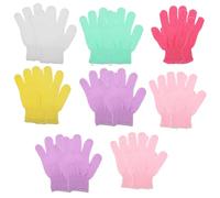 STOBAZA 16Pcs Exfoliating Gloves Bath Shower Body Scrubber Mitts Double-sided Wash Towels for Men and Women Gentle Dead Skin Remover and Booster