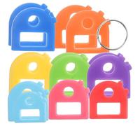 STOBAZA 16pcs Silicone Key Covers Caps Lightweight and Convenient to Carry Cartoon Shaped Colorful Key Caps for Women for Easy Identification