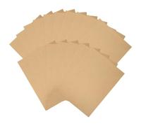 STOBAZA 18pcs Blank Braille Writing Paper for Blind People with Enhanced Tactile Experience and Versatile Use, Khaki Paper Sheets Suitable for Schools and Homes, Back to School Decorations