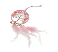 STOBAZA 1Pc Dream Catcher Wall Hanging Ornament Delicate Life Tree Design for Bedroom Decoration Unique and Crystal Pendant Versatile Home Decor for Romantic Spaces