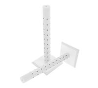 STOBAZA 2 Sets Adjustable Wooden Lollipop Tree Stand with Floor Display Holder for Cake Pops and Candy Sturdy Dessert Rack for Weddings Birthdays Holiday Parties Retail Tables