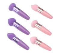 STOBAZA 2 Sets Makeup Sponge Pens Portable Beauty Brush Cosmetic Accessories Small Premium Blending Sponges for Foundation Concealer Blush Highlighter Easy Carry