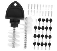 STOBAZA 20pcs Beer Tap Plug Brush Draft Faucet Cleaner Stainless Steel Tap Cleaning Supplies for Restaurant Bar Home Brew