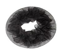 STOBAZA 20Pcs Black Elastic Mesh Hair Nets for Buns, Cloth Hair Accessories to Fix, Suitable for Putting Your up The Night, for Bank Clerks and Flight Attendants