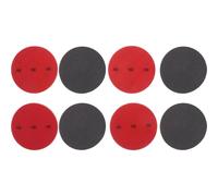 STOBAZA 20pcs Bowling Ball Sanding Pads Kit with Comprehensive Grit Selection for Efficient Surface Restoration, Sponge Material, Red Colour, for Competing and Practice Bowling Ball